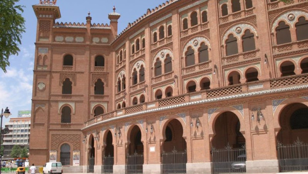 ep archivo   exterior de la plaza de toros de las ventas