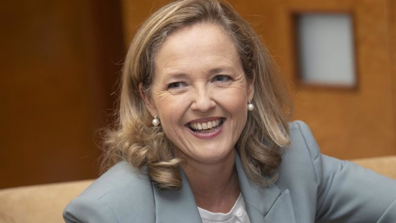 ep archivo la vicepresidenta del gobierno y ministra de asuntos economicos nadia calvino en una ep archivo la vicepresidenta del gobierno y ministra de asuntos economicos nadia calvino en una