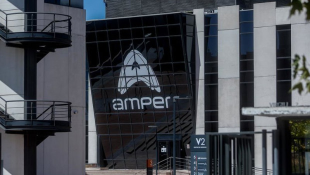 ep archivo   sede del grupo amper a 18 de agosto de 2022 en pozuelo de alarcon madrid espana grupo