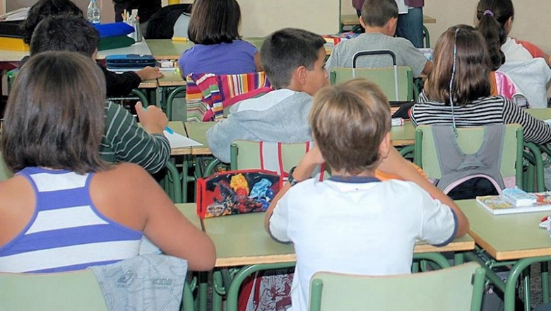 ep aula en un colegio de san sebastian de los reyes madrid ep aula en un colegio de san sebastian de los reyes madrid