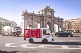 ep camion de reparto sostenible de mahou san miguel