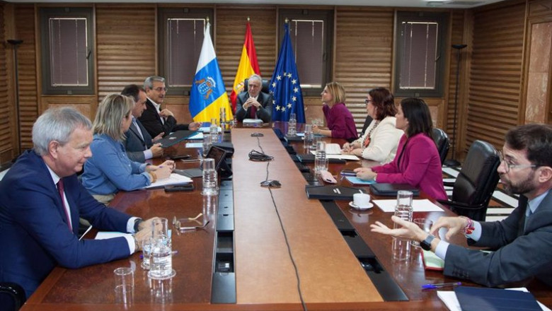 Consejo de Gobierno de Canarias | CEDIDO POR GOBIERNO DE CANARIAS/MAURICIO DEL POZO ep consejo de gobierno de canarias 20220428162903