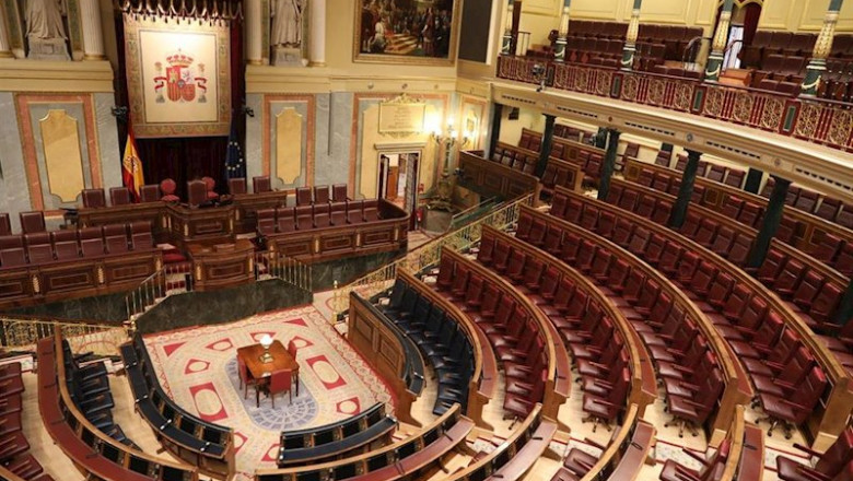 Coronavirus.- El Congreso se prepara para un Pleno especial al que sólo asistirá una veintena de diputados | Marta Fernández - Europa Press ep coronavirus- el congreso se prepara para un pleno especial al que solo asistira una veintena de