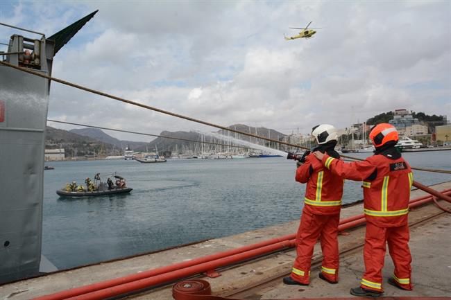 Ejercicio Plan Seguridad Puerto Cartagena | ARMADA ep ejercicio plan seguridad puerto cartagena