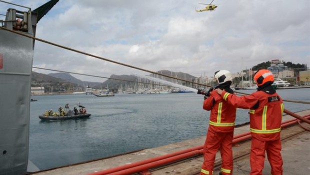 ep ejercicio plan seguridad puerto cartagena