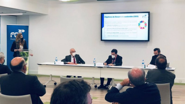 ep el director general de fcc medio ambiente jordi payet acompanado de vicente galvan director