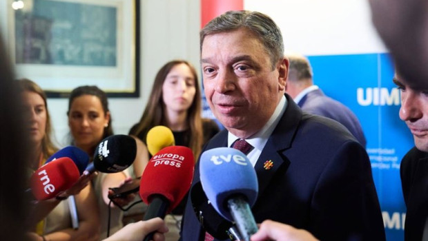 ep el ministro de agricultura pesca y alimentacion luis planas este miercoles en santander
