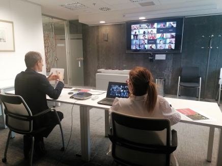 ep el ministro de ciencia e innovacion pedro duque se reune por videoconferencia con los consejeros ep el ministro de ciencia e innovacion pedro duque se reune por videoconferencia con los consejeros