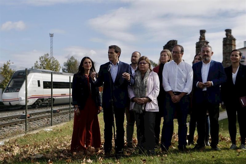 ep el presidente de ciudadanos albert rivera en merida