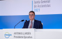 ep el presidente de enagas antonio llarden en la junta de accionistas