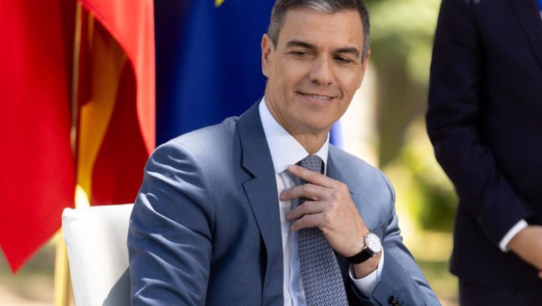 ep el presidente de gobierno pedro sanchez durante la viii ran en el complejo de la moncloa a 13 de ep el presidente de gobierno pedro sanchez durante la viii ran en el complejo de la moncloa a 13 de