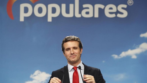 ep el presidente del pp pablo casado ofrece una rueda de prensa tras la reunion de la junta