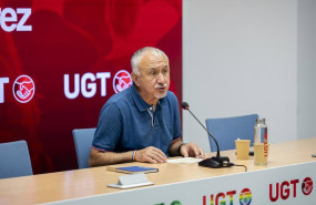 ep el secretario general de ugt pepe alvarez ofrece un desayuno informativo de inicio de curso en la
