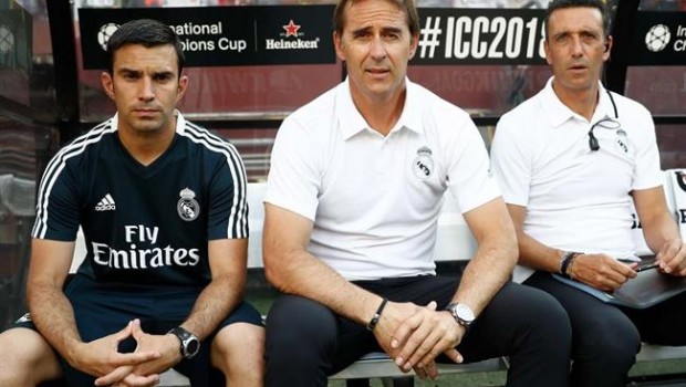 ep entrenadorreal madrid julen lopetegui enpartidopretemporada