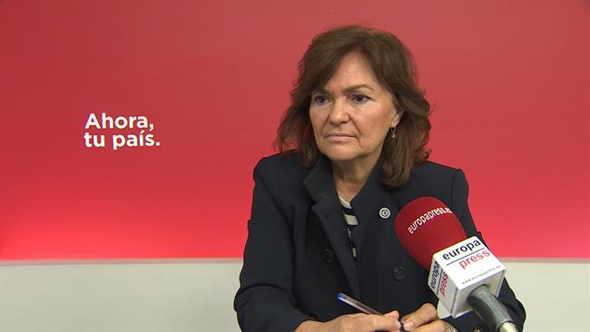 Entrevista de Europa Press a Carmen Calvo | EUROPA PRESS ep entrevistaeuropa presscarmen calvo