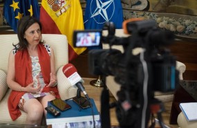 ep entrevistaeuropa pressla ministradefensa margarita robles