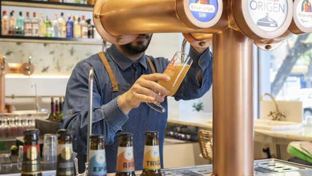 ep grifos de cerveza cruzcampo