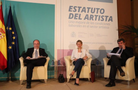 ep i d el ministro de cultura miquel iceta la vicepresidenta segunda del gobierno y ministra de