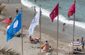 ep izado banderas azulesqcalidadsus playas