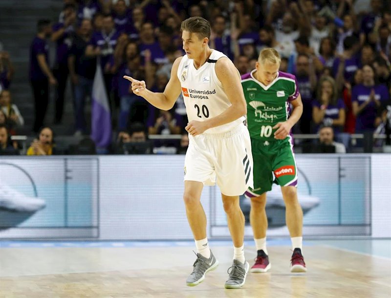ep jayce carroll en el unicaja - real madrid