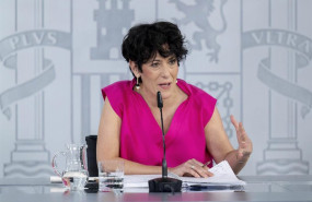 ep la ministra de inclusion seguridad social y migraciones y portavoz del gobierno elma saiz durante