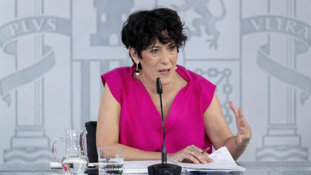 ep la ministra de inclusion seguridad social y migraciones y portavoz del gobierno elma saiz durante