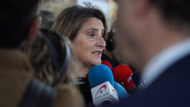 ep la ministra de transicion ecologica teresa ribera ep la ministra de transicion ecologica teresa ribera
