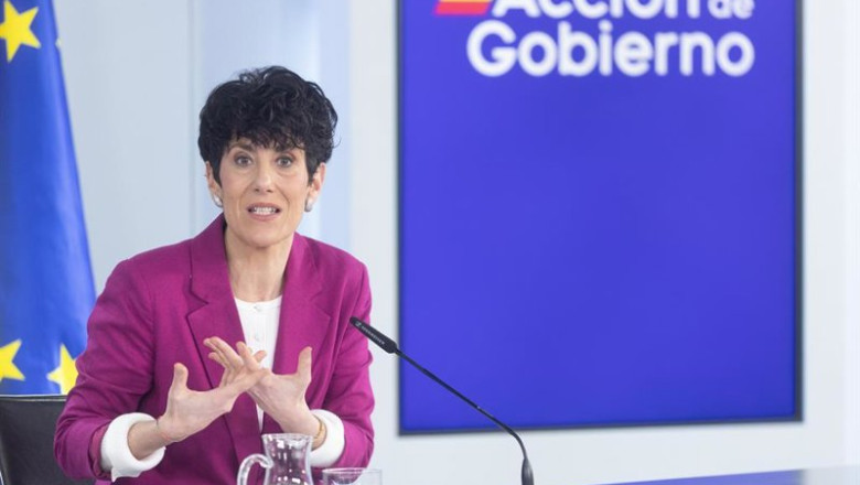 ep la portavoz del gobierno y ministra de inclusion seguridad social y migraciones elma saiz durante ep la portavoz del gobierno y ministra de inclusion seguridad social y migraciones elma saiz durante