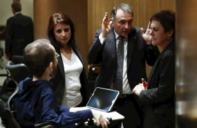 ep la portavoz socialista adriana lastra conversa con pablo echenique enrique santiago y mertxe