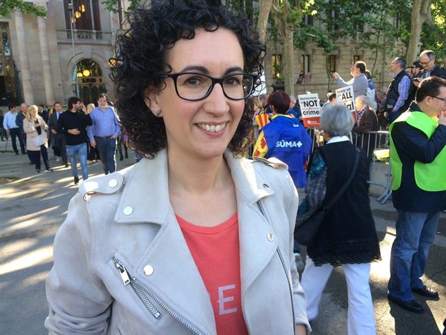 La portavoz de ERC, Marta Rovira. | EUROPA PRESS ep la portavozerc marta rovira