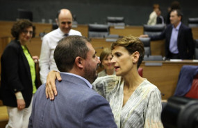 ep la secretaria generalpsn maria chivite abrazaunai hualde geroa bai presidenteparlamentonavarra graciaslos votossu partido