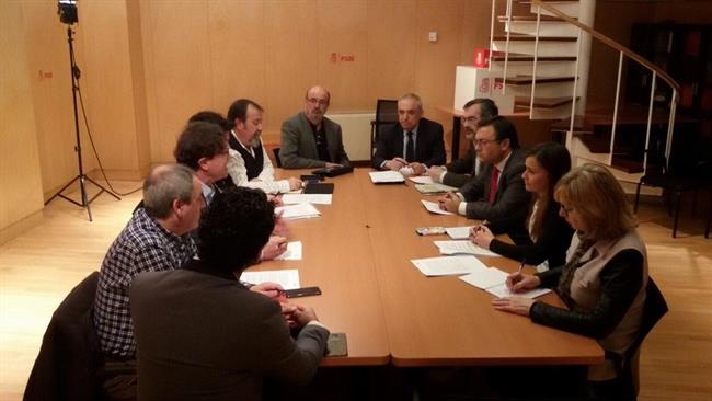 Reunión del PSOE con CCOO y UGT en el Congreso | PSOE ep reunionpsoeccoougtcongreso