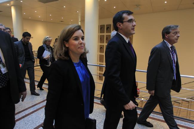 Soraya Sáenz de Santamaría en el Senado | EUROPA PRESS ep soraya saenzsantamariasenado