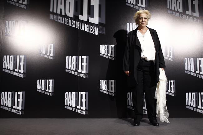 Terele Pávez en la presentación de la película El bar | EUROPA PRESS ep terele pavezla presentacionla peliculabar