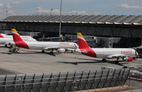 ep varios aviones de iberia aparcados en el aeropuerto de madrid-barajas adolfo suarez en el dia 46 ep varios aviones de iberia aparcados en el aeropuerto de madrid-barajas adolfo suarez en el dia 46