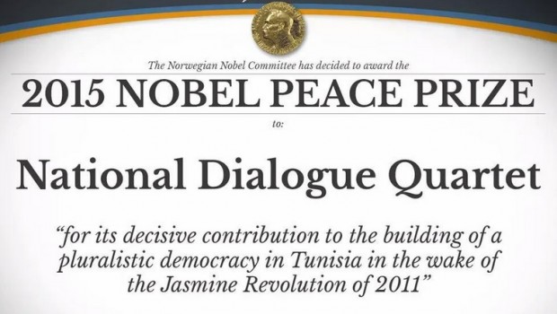 Nobel Paz Cuarteto Negociaciones Tunez