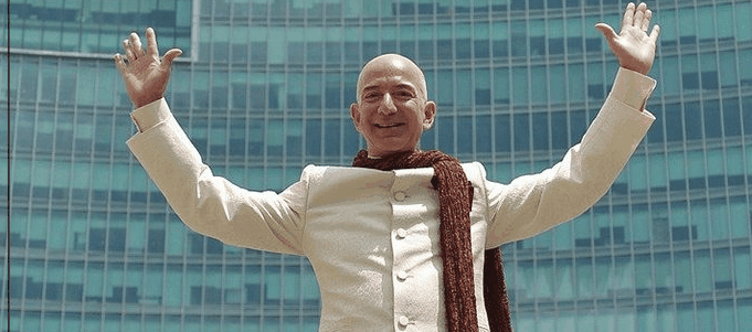 Bezos vende acciones de Amazon por 4.000 millones de dólares en cuatro días
