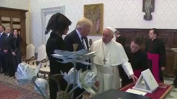 donald trump papa francisco