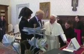 donald trump papa francisco