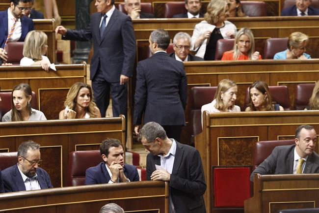Albert Rivera y Toni Cantó en el Congreso | EUROPA PRESS ep albert riveratoni canto encongreso