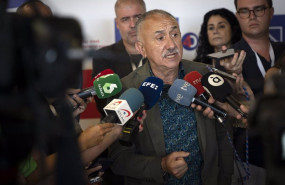 ep archivo   el secretario general de ugt pepe alvarez ofrece declaraciones a los medios en la