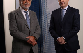 ep archivo   luis amodio izq presidente de ohla y jose antonio fernandez gallar consejero delegado