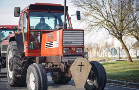 ep archivo   un tractor durante una movilizacion agraria en alava