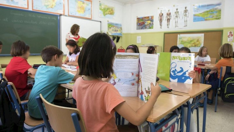 ep aula de un colegio de granada