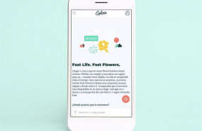 ep colvin y glovo con entregas ultrarrapidas de flores