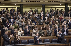 ep diputados celebran una votacion durante una sesion plenaria en el congreso de los diputados a 13