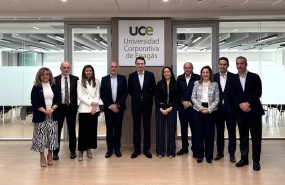 ep el consejero delegado de enagas arturo gonzalo junto con el resto de integrantes del comite