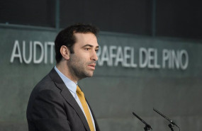 ep el ministro de economia comercio y empresa carlos cuerpo en el evento anual de la comision