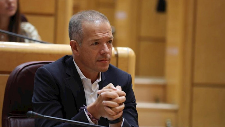 ep el portavoz en el senado del psoe ander gil durante la segunda sesion del primer pleno de la xiii