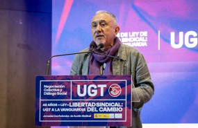 ep el secretario general de la ugt pepe alvarez interviene durante unas jornadas en la sede de ugt a